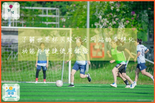 了解世界杯买球官方网站的多样化功能与便捷使用体验