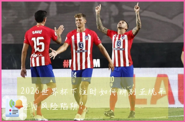 2026世界杯下注时如何辨别正规平台与风险陷阱？