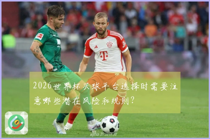 2026世界杯买球平台选择时需要注意哪些潜在风险和规则?